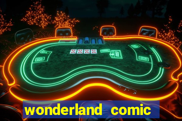 wonderland comic studio alphabet